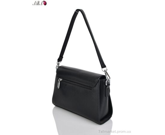 Жіноча сумка 885531 black 16*25*7 см, "Aba" недорого оптом від прямого постачальника, зображення 2 Жіноча сумка 885531 black 16*25*7 см, "Aba" недорого оптом від прямого постачальника, зображення 2