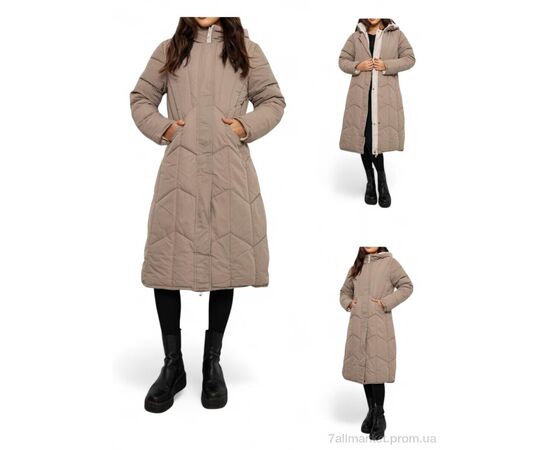 Куртка женская Зима 24115 т.бежевий (4 шт. р.сетка L-3XL) "Massmag" недорого оптом от прямого поставщика Фотография Куртка женская Зима 24115 т.бежевий (4 шт. р.сетка L-3XL) "Massmag" недорого оптом от прямого поставщика