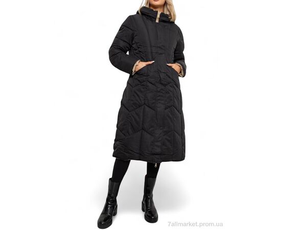 Куртка женская Зима 24115 чорний (4 шт. р.сетка L-3XL) "Massmag" недорого оптом от прямого поставщика Фотография Куртка женская Зима 24115 чорний (4 шт. р.сетка L-3XL) "Massmag" недорого оптом от прямого поставщика