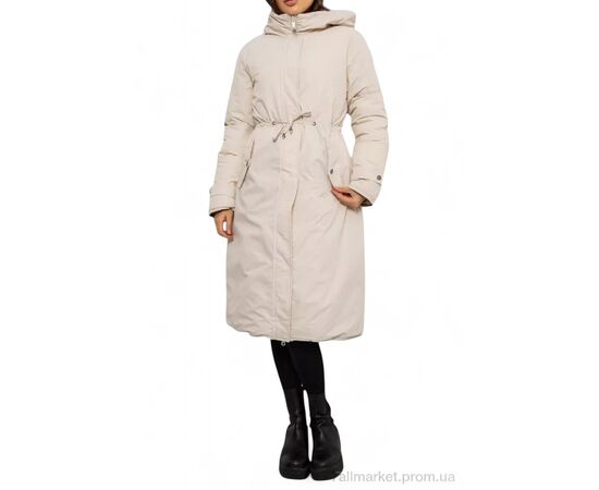 Куртка женская Зима 24115 бежевий (4 шт. р.сетка L-3XL) "Massmag" недорого оптом от прямого поставщика, изображение 2 Фотография Куртка женская Зима 24115 бежевий (4 шт. р.сетка L-3XL) "Massmag" недорого оптом от прямого поставщика, изображение 2