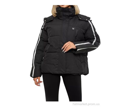 Куртка женская Зима 866 чорний (4 шт. р.сетка L-3XL) "Massmag" недорого оптом от прямого поставщика Фотография Куртка женская Зима 866 чорний (4 шт. р.сетка L-3XL) "Massmag" недорого оптом от прямого поставщика