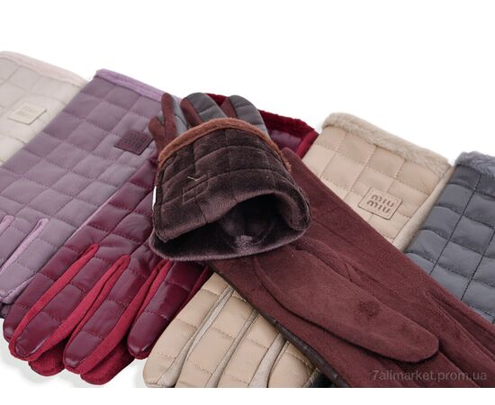 Рукавички жіночі Зима B38-52 mix (12 шт. р.сітка6,5-8,5) "TUZZI" недорого оптом від прямого постачальника, зображення 3 Рукавички жіночі Зима B38-52 mix (12 шт. р.сітка6,5-8,5) "TUZZI" недорого оптом від прямого постачальника, зображення 3