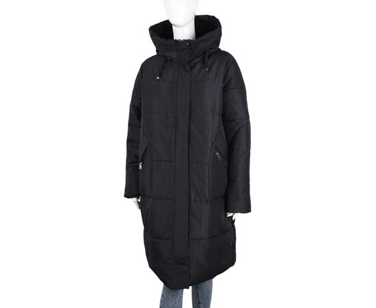 Пальто зимнее женское 8808 black (09077) р.52-60 "Obuv OK2" недорого оптом от прямого поставщика Фотография Пальто зимнее женское 8808 black (09077) р.52-60 "Obuv OK2" недорого оптом от прямого поставщика