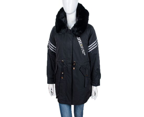 Куртка жіноча зимова 1001 (12052) black р.L-3XL "Obuv OK2" недорого оптом від прямого постачальника Куртка жіноча зимова 1001 (12052) black р.L-3XL "Obuv OK2" недорого оптом від прямого постачальника