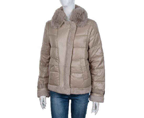 Куртка женская зимняя 349 (12056) d.beige р.M-L "Obuv OK2" недорого оптом от прямого поставщика Фотография Куртка женская зимняя 349 (12056) d.beige р.M-L "Obuv OK2" недорого оптом от прямого поставщика