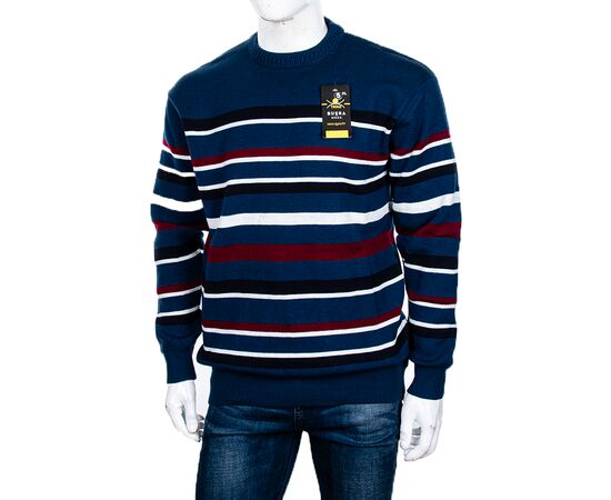 Свитер мужской Полоска blue батал р.3XL-5XL "STREET" недорого оптом от прямого поставщика Фотография Свитер мужской Полоска blue батал р.3XL-5XL "STREET" недорого оптом от прямого поставщика