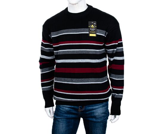 Свитер мужской Полоска black батал р.3XL-5XL "STREET" недорого оптом от прямого поставщика Фотография Свитер мужской Полоска black батал р.3XL-5XL "STREET" недорого оптом от прямого поставщика