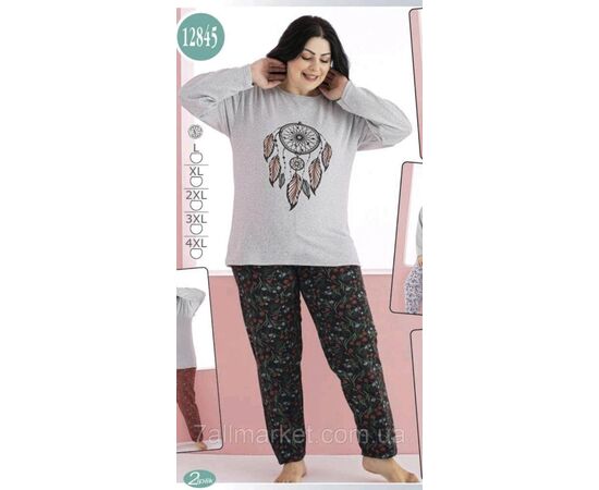 Пижама женская байковая, размеры L-4XL  "MODY" купить недорого от прямого поставщика Фотография Пижама женская байковая, размеры L-4XL  "MODY" купить недорого от прямого поставщика