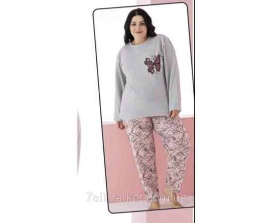 Пижама женская байковая, размеры L-4XL  "MODY" купить недорого от прямого поставщика Фотография Пижама женская байковая, размеры L-4XL  "MODY" купить недорого от прямого поставщика