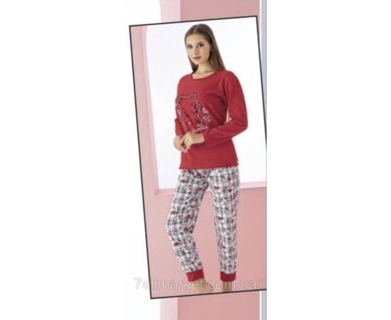 Пижама женская байковая, размеры S-2XL "MODY" купить недорого от прямого поставщика Фотография Пижама женская байковая, размеры S-2XL "MODY" купить недорого от прямого поставщика