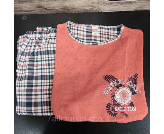 Пижама 2-ка мужская байковая размеры L-4XL  "MODY" недорого от прямого поставщика, изображение 2 Фотография Пижама 2-ка мужская байковая размеры L-4XL  "MODY" недорого от прямого поставщика, изображение 2