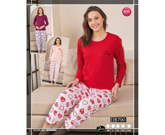 Пижама женская байковая размеры M-3XL (3цв) "MODY" купить недорого от прямого поставщика Фотография Пижама женская байковая размеры M-3XL (3цв) "MODY" купить недорого от прямого поставщика