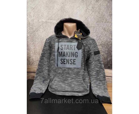 Батник-кенгуру  мужской на флисе с капюшоном размеры M-2XL (2цв) "MODY" купить недорого от прямого поставщика Фотография Батник-кенгуру  мужской на флисе с капюшоном размеры M-2XL (2цв) "MODY" купить недорого от прямого поставщика