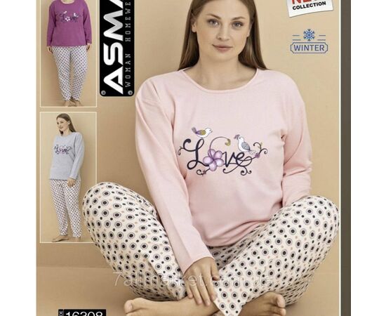 Пижама женская байковая размеры L-4XL (3цв) "MODY" купить недорого от прямого поставщика Фотография Пижама женская байковая размеры L-4XL (3цв) "MODY" купить недорого от прямого поставщика