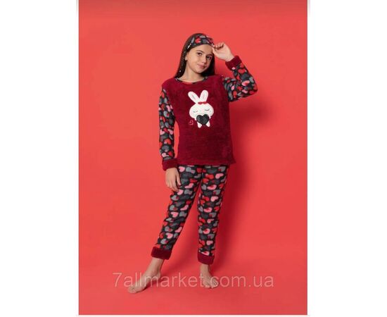 Піжама дитяча зимова фліс/мара з Зайчиком на дівчинку 4-10 років  "MODY" купити гуртом в Одесі на 7 км Піжама дитяча зимова фліс/мара з Зайчиком на дівчинку 4-10 років  "MODY" купити гуртом в Одесі на 7 км