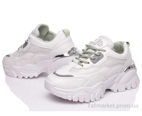 Кросівки жіночі модні Весна/осінь Prime NS86 WHITE-MENTOL(37-40) (4 пар р.37-40) "Prime-Opt" недорого оптом від прямого постачальника Кросівки жіночі модні Весна/осінь Prime NS86 WHITE-MENTOL(37-40) (4 пар р.37-40) "Prime-Opt" недорого оптом від прямого постачальника