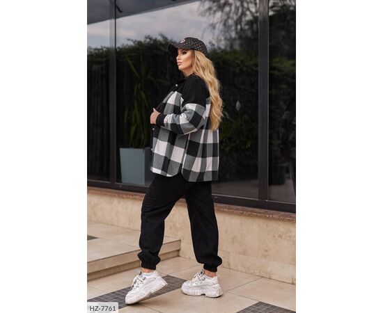 Костюм женский двойка брюки и рубашка большие размеры р.50-52;54-56;58-60;62-64 (7цв) "LETTI" купить недорого от прямого поставщика, изображение 14 Фотография Костюм женский двойка брюки и рубашка большие размеры р.50-52;54-56;58-60;62-64 (7цв) "LETTI" купить недорого от прямого поставщика, изображение 14