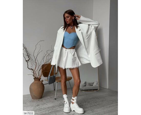 Піджак костюмка р.S-M;M-L (6кол.) "ANNVER" купити недорого від прямого постачальника, зображення 4 Піджак костюмка р.S-M;M-L (6кол.) "ANNVER" купити недорого від прямого постачальника, зображення 4