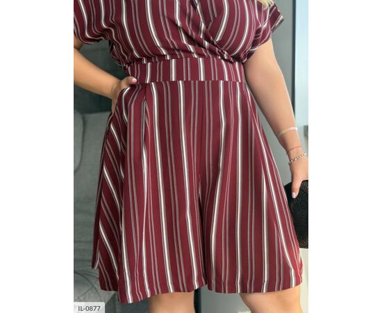 Жіночий комбінезон великого розміру р.46-48;50-52;54-56;58-60 (2кол.) "VLADA" купити недорого від прямого постачальника, зображення 4 Жіночий комбінезон великого розміру р.46-48;50-52;54-56;58-60 (2кол.) "VLADA" купити недорого від прямого постачальника, зображення 4