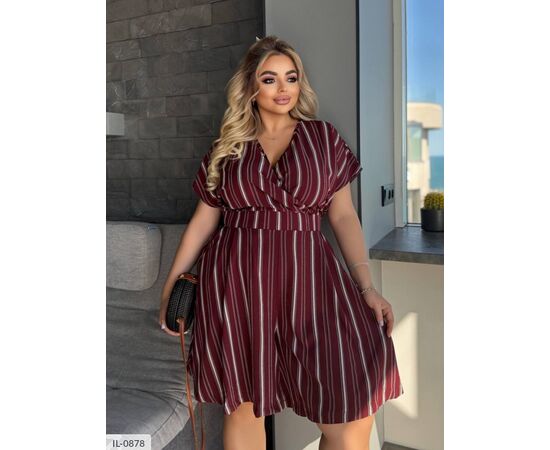 Жіночий комбінезон великого розміру р.46-48;50-52;54-56;58-60 (2кол.) "VLADA" купити недорого від прямого постачальника, зображення 5 Жіночий комбінезон великого розміру р.46-48;50-52;54-56;58-60 (2кол.) "VLADA" купити недорого від прямого постачальника, зображення 5