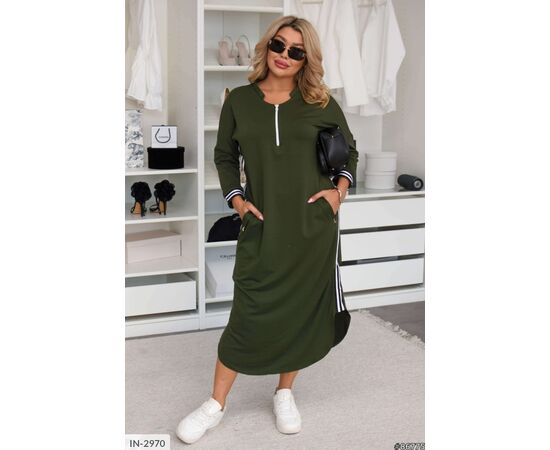 Жіноча сукня з кишенями р.46-48;50-52;54-56;58-60;62-64 "VLADA" купити недорого від прямого постачальника, зображення 6 Жіноча сукня з кишенями р.46-48;50-52;54-56;58-60;62-64 "VLADA" купити недорого від прямого постачальника, зображення 6