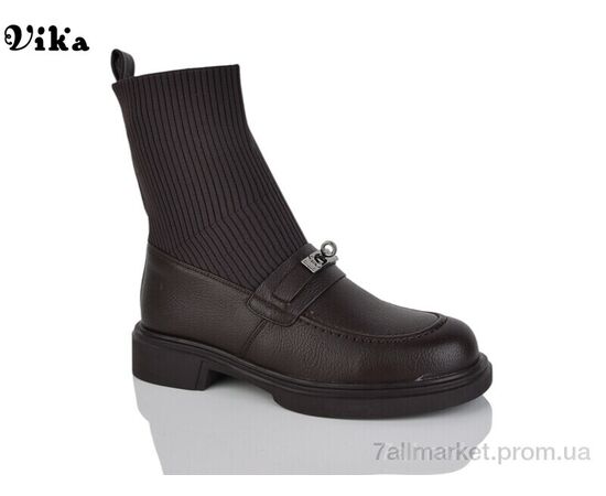 Ботинки женские стильные зима M3-5 (6 пар р.36-40) "Vika" недорого оптом от прямого поставщика Фотография Ботинки женские стильные зима M3-5 (6 пар р.36-40) "Vika" недорого оптом от прямого поставщика