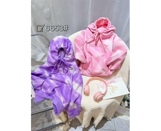 Худи детский на девочку 6653 pink р.110-150 "Meloria" недорого оптом от прямого поставщика Фотография Худи детский на девочку 6653 pink р.110-150 "Meloria" недорого оптом от прямого поставщика