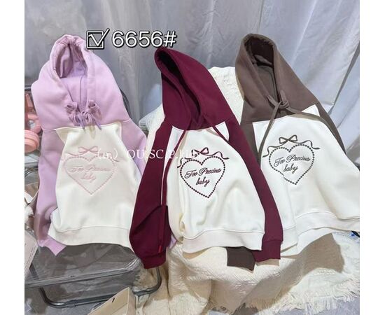 Худи дитячий на дівчинку 6656 pink р.110-150 "Meloria" недорого оптом від прямого постачальника Худи дитячий на дівчинку 6656 pink р.110-150 "Meloria" недорого оптом від прямого постачальника