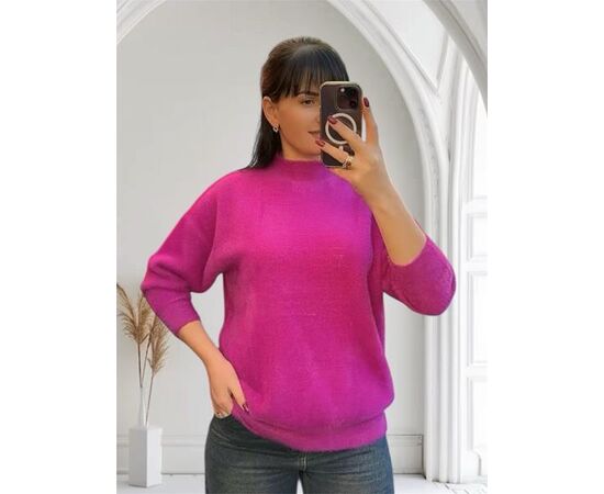 Светр жіночий 24020 crimson р.42-50 "PULSE" недорого оптом від прямого постачальника Светр жіночий 24020 crimson р.42-50 "PULSE" недорого оптом від прямого постачальника