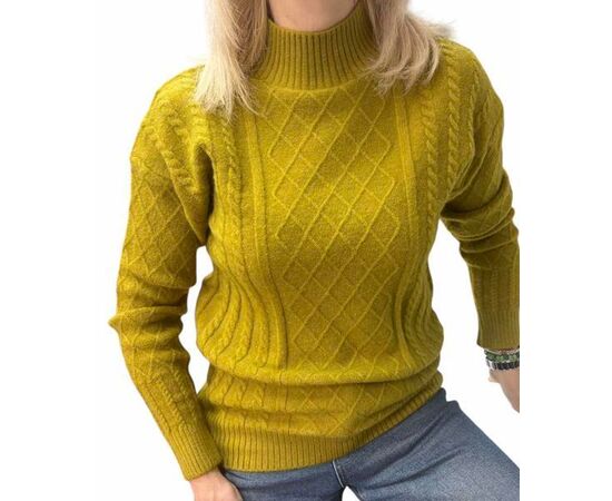 Свитер женский 24039 olive р.46-50 "Elena&Vika" недорого оптом от прямого поставщика Фотография Свитер женский 24039 olive р.46-50 "Elena&Vika" недорого оптом от прямого поставщика