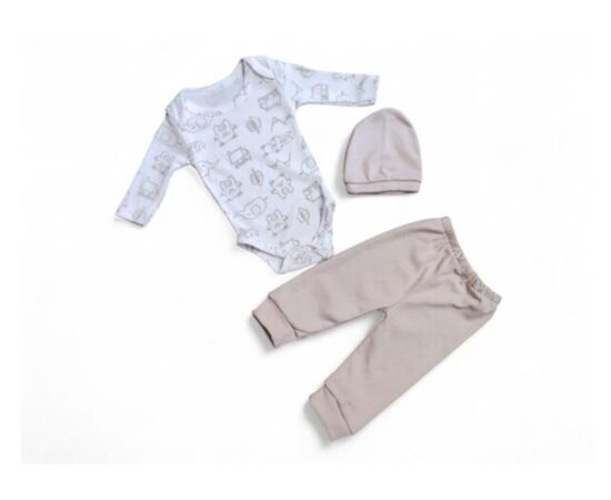 Костюм дитячий спортивний на хлопчика 2521 beige р.0.3-0.9 "MALIBU" недорого оптом від прямого постачальника Костюм дитячий спортивний на хлопчика 2521 beige р.0.3-0.9 "MALIBU" недорого оптом від прямого постачальника