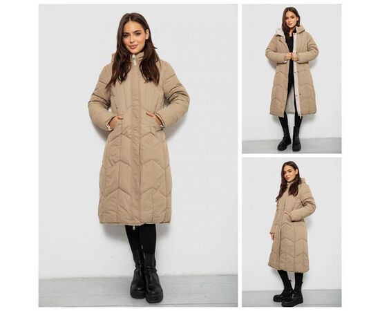 Куртка жіноча зимова 24115 beige-l.beige р.L-3XL "Seven Group" недорого оптом від прямого постачальника Куртка жіноча зимова 24115 beige-l.beige р.L-3XL "Seven Group" недорого оптом від прямого постачальника