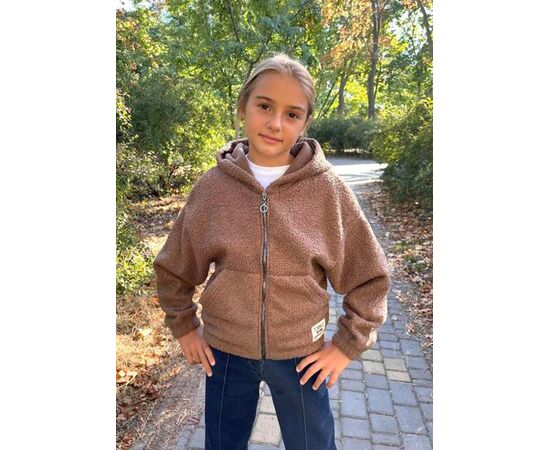 Кофта дитяча тепла на дівчинку 2546 brown р.128-152 "LIMA SPORT" недорого оптом від прямого постачальника Кофта дитяча тепла на дівчинку 2546 brown р.128-152 "LIMA SPORT" недорого оптом від прямого постачальника