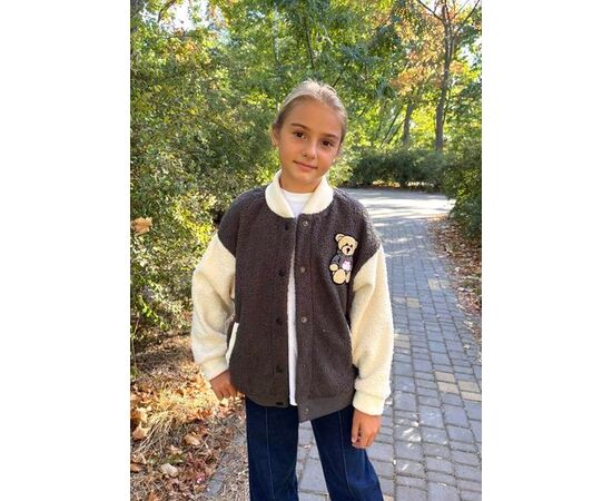 Кофта дитяча тепла на дівчинку 2548 grey-white р.128-152 "LIMA SPORT" недорого оптом від прямого постачальника Кофта дитяча тепла на дівчинку 2548 grey-white р.128-152 "LIMA SPORT" недорого оптом від прямого постачальника