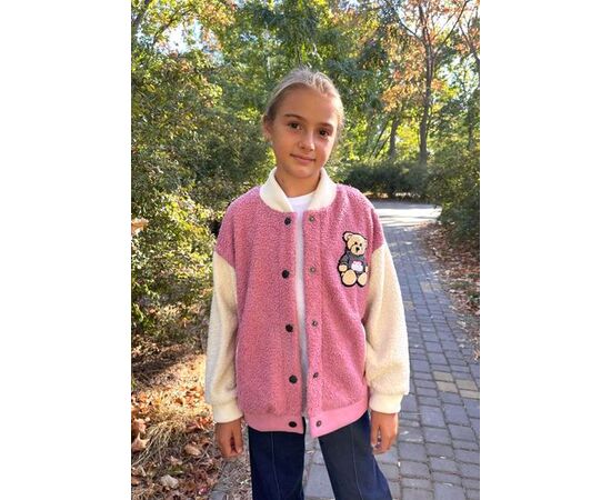 Кофта дитяча тепла на дівчинку 2548 pink р.128-152 "LIMA SPORT" недорого оптом від прямого постачальника Кофта дитяча тепла на дівчинку 2548 pink р.128-152 "LIMA SPORT" недорого оптом від прямого постачальника