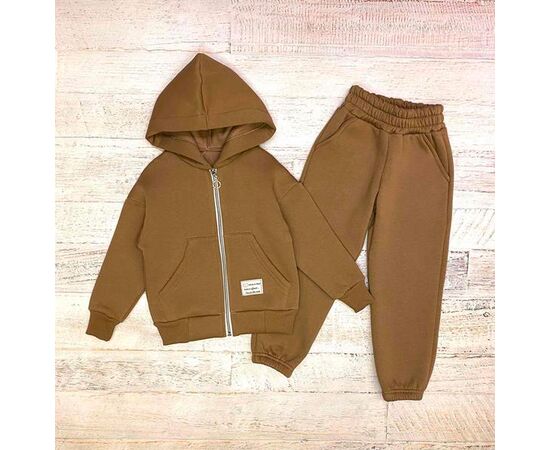Костюм дитячий спортивний теплий на дівчинку 2554 brown р.104-128 "LIMA SPORT" недорого оптом від прямого постачальника Костюм дитячий спортивний теплий на дівчинку 2554 brown р.104-128 "LIMA SPORT" недорого оптом від прямого постачальника