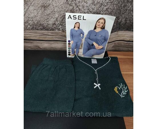 Пижама женская кашемировая размеры XL-5XL (7цв) "MODY" купить недорого от прямого поставщика, изображение 7 Фотография Пижама женская кашемировая размеры XL-5XL (7цв) "MODY" купить недорого от прямого поставщика, изображение 7