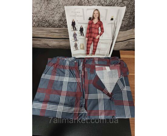 Пижама женская велюровая в клетку размеры M-2XL (4цв) "MODY" купить недорого от прямого поставщика Фотография Пижама женская велюровая в клетку размеры M-2XL (4цв) "MODY" купить недорого от прямого поставщика