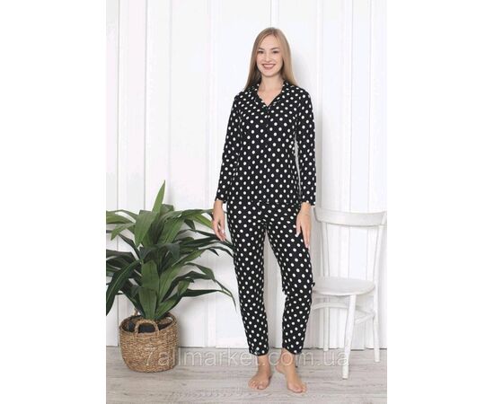 Пижама женская велюровая в горох размеры M-2XL "MODY" купить недорого от прямого поставщика Фотография Пижама женская велюровая в горох размеры M-2XL "MODY" купить недорого от прямого поставщика