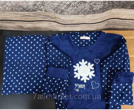 Пижама женская зимняя флис/махра размеры M-XL (3цв) "MODY" недорого от прямого поставщика, изображение 3 Фотография Пижама женская зимняя флис/махра размеры M-XL (3цв) "MODY" недорого от прямого поставщика, изображение 3