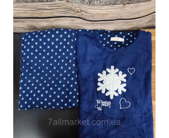 Пижама женская зимняя флис/махра размеры M-XL (3цв) "MODY" недорого от прямого поставщика, изображение 4 Фотография Пижама женская зимняя флис/махра размеры M-XL (3цв) "MODY" недорого от прямого поставщика, изображение 4