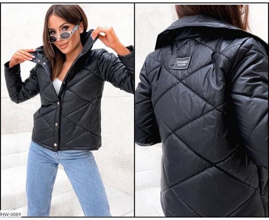 Фотография Женская куртка плащевка на силиконе р.46-48 "LANA" купить недорого от прямого поставщика, изображение 2