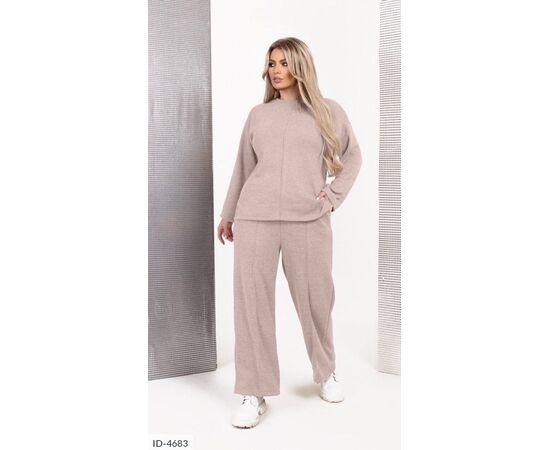 Жіночий стильний ангоровий костюм. р.48-50;52-54 "LANA" купити недорого від прямого постачальника, зображення 3