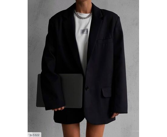 Пиджак костюмка р.S-M;M-L (6цв) "ANNVER" купить недорого от прямого поставщика, изображение 6 Фотография Пиджак костюмка р.S-M;M-L (6цв) "ANNVER" купить недорого от прямого поставщика, изображение 6