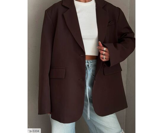 Пиджак костюмка р.S-M;M-L (6цв) "ANNVER" купить недорого от прямого поставщика, изображение 12 Фотография Пиджак костюмка р.S-M;M-L (6цв) "ANNVER" купить недорого от прямого поставщика, изображение 12