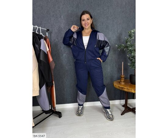 Женский костюм кофта с брюками на резнике большие размеры р.46-48;50-52;54-56;58-60;62-64 "VLADA" купить недорого от прямого поставщика, изображение 9 Фотография Женский костюм кофта с брюками на резнике большие размеры р.46-48;50-52;54-56;58-60;62-64 "VLADA" купить недорого от прямого поставщика, изображение 9