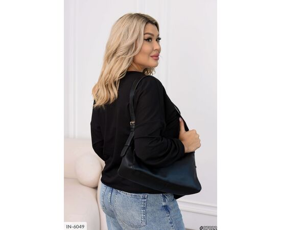 Жіноча кофточка двонитка великого розміру р.46-48;50-52;54-56;58-60 (3кол.) "VLADA" купити недорого від прямого постачальника, зображення 4