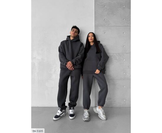 Жіночий спортивний костюм на флісі р.S-M;M-L (3кол.) "ANNVER" купити недорого від прямого постачальника, зображення 2