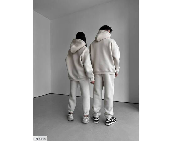 Жіночий спортивний костюм на флісі р.S-M;M-L (3кол.) "ANNVER" купити недорого від прямого постачальника, зображення 5