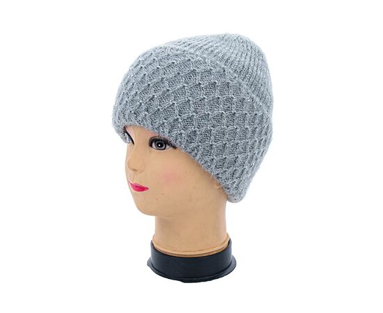 Шапка зимняя женская ABC001-3 на флісі grey р.56-60 "Angelica" недорого оптом от прямого поставщика Фотография Шапка зимняя женская ABC001-3 на флісі grey р.56-60 "Angelica" недорого оптом от прямого поставщика